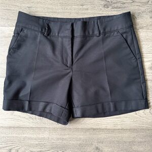 Apt. 9 Black Cuffed Chino Shorts - Size‎ 10
